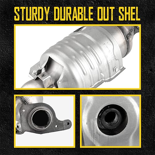 Miniatura 3 de KAX Convertidor catalítico para Civic 2006-2009 (excepto GX) 1.8L, 2010-2011 Civic 1.8L Catalizadores 16641, 18190-RMX-A00, 49735, 202-1107, 40958,