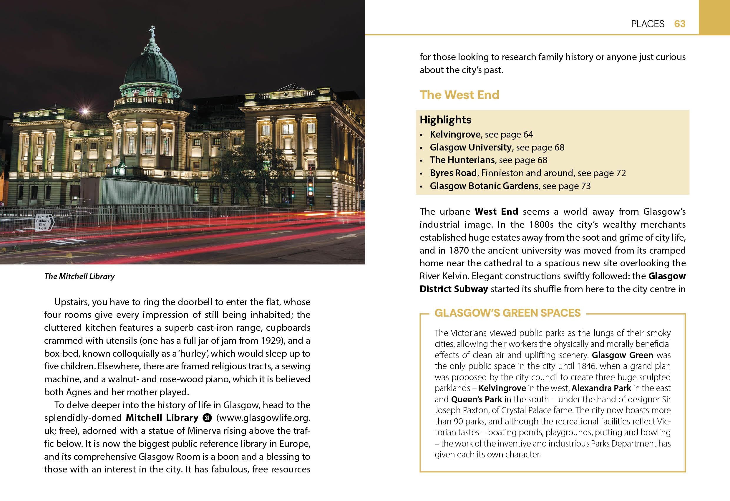 Rough Guides Mini Glasgow: Travel Guide with eBook: 2026-2027 | Insider Tips | Must-See Sights | Maps & Itineraries | Covers: Merchant City, West End, Kelvingrove and more