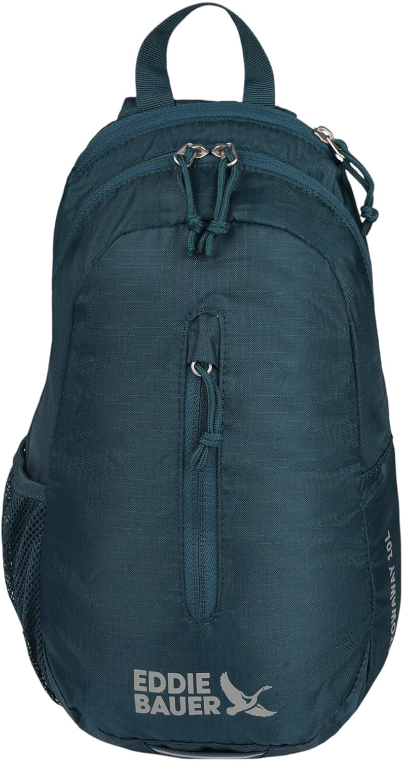 Eddie Bauer Stowaway Packable Sling Bag | Travel | Outdoor | Lightweight | Compact | Ripstop Nylon, Marine-10L