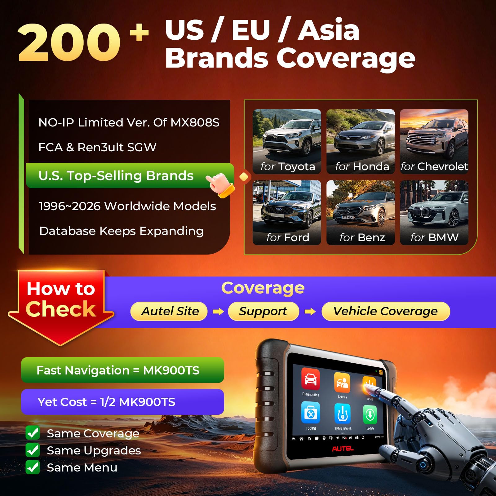 XTOOL D8S AI-Assisted Bidirectional OBD2 Scanner with Topology Mapping | 2026 Upgrade of XTOOL D8, Scan Tool 42+ Reset, Full System Automotive Scanner Diagnostic Tool, PMI for Ford, FCA/CANFD/DoIP product image 20
