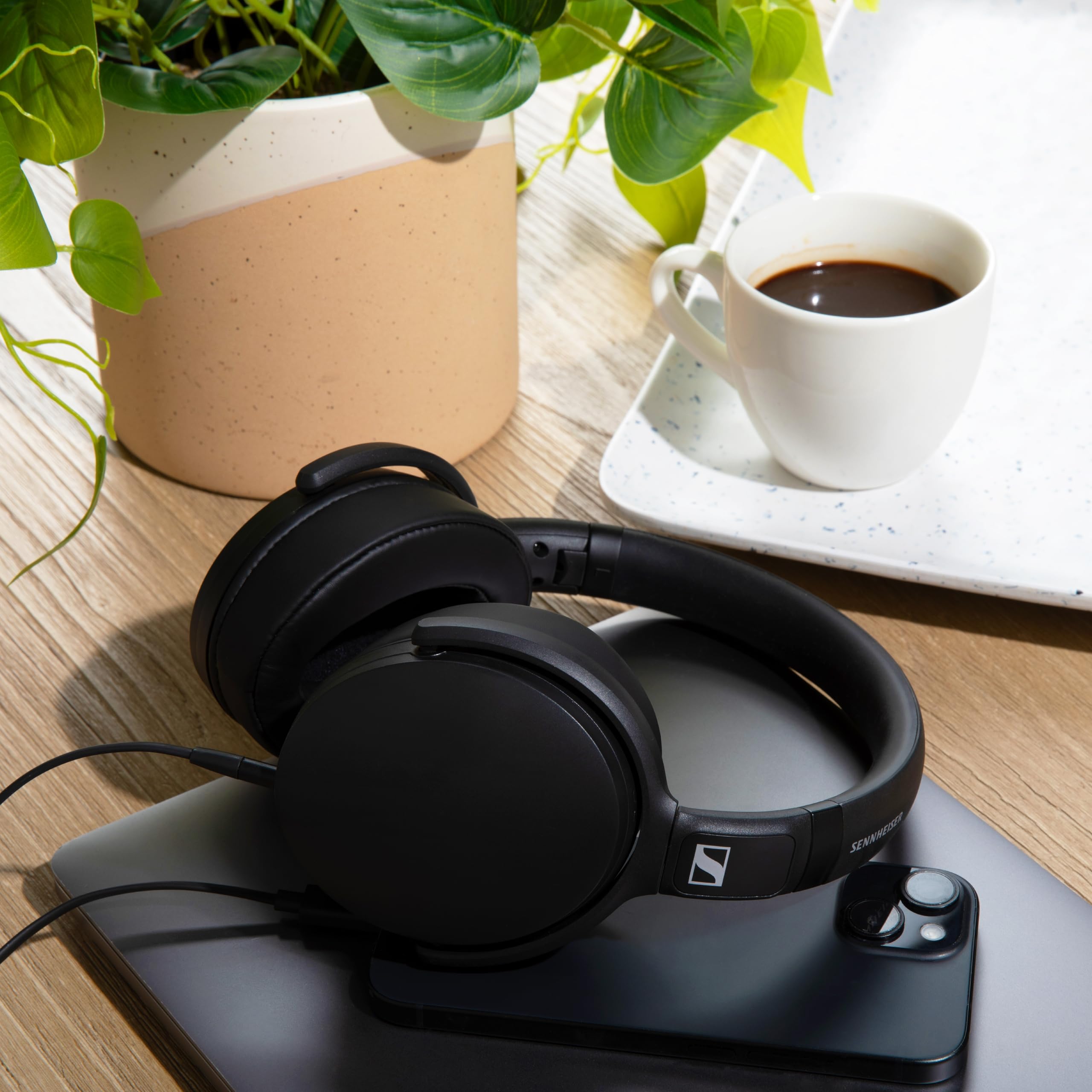 Sennheiser HD 400U słuchawki nauszne z pilotem Smart Remote – czarne