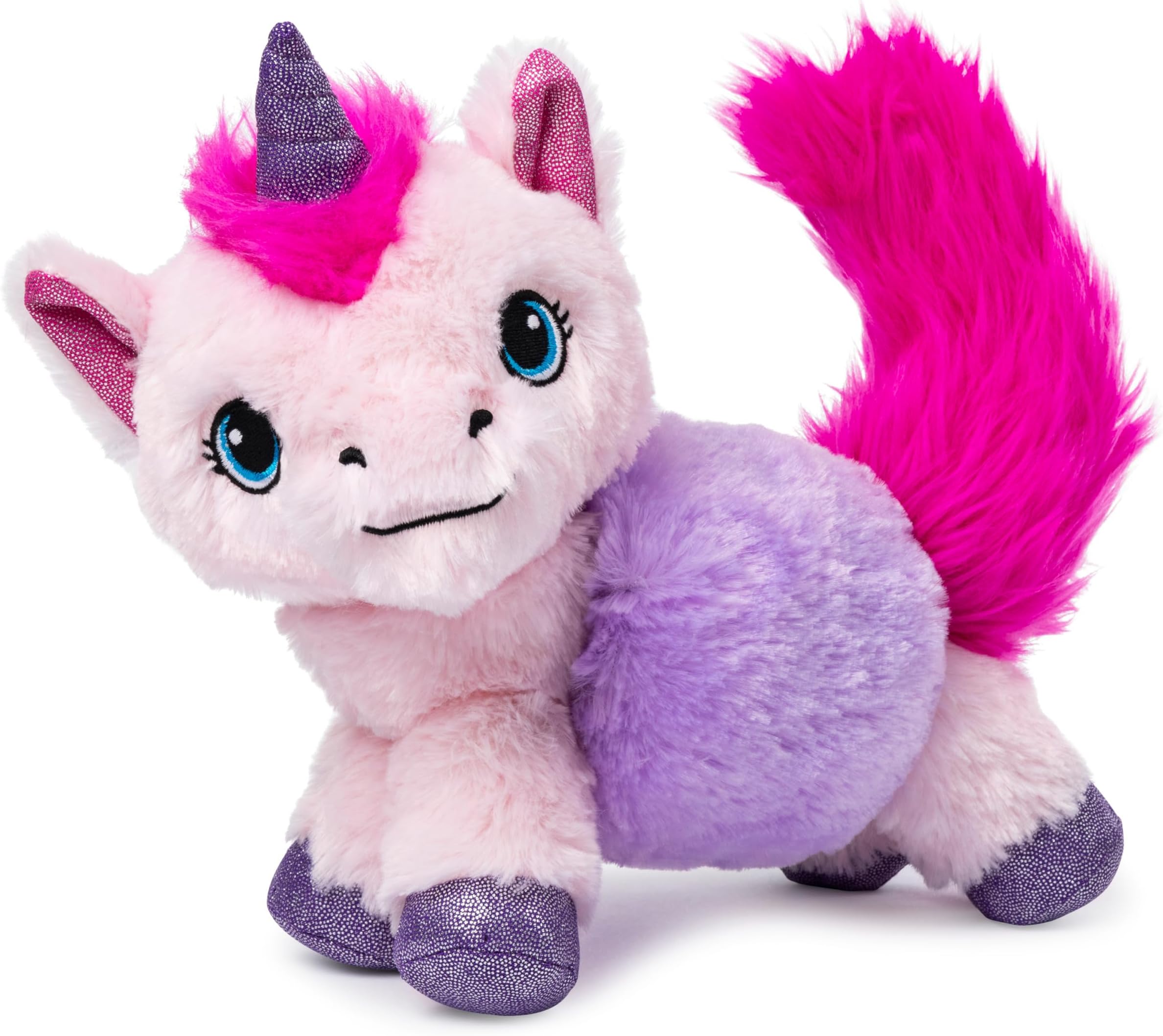 Twisty Petz Cuddlez, Snowpuff Unicorn Transforming Collectible Plush for Kids Aged 4 and Up