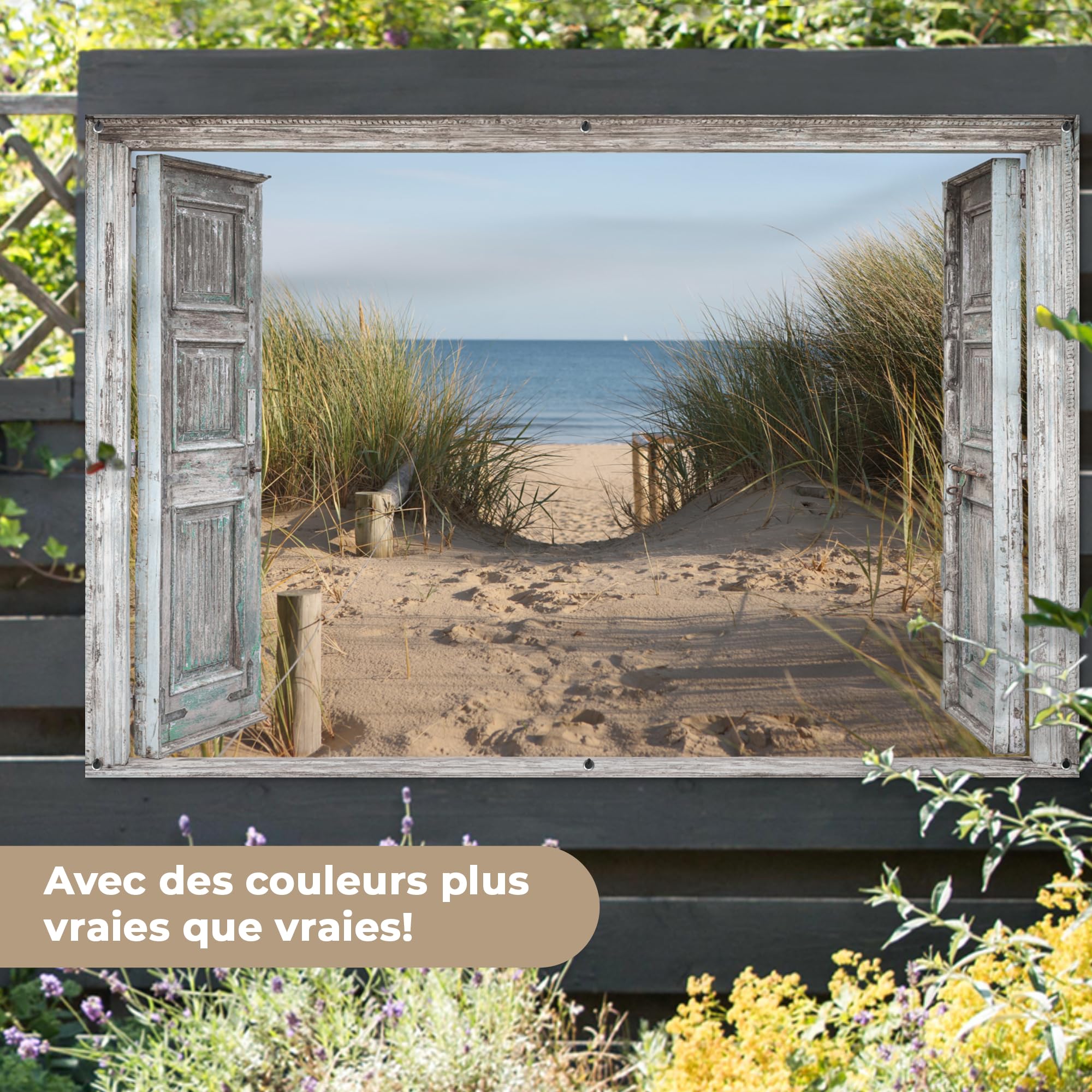MuchoWow© Décoration Jardin Bâche Décorative Posters Décoratifs Decoration