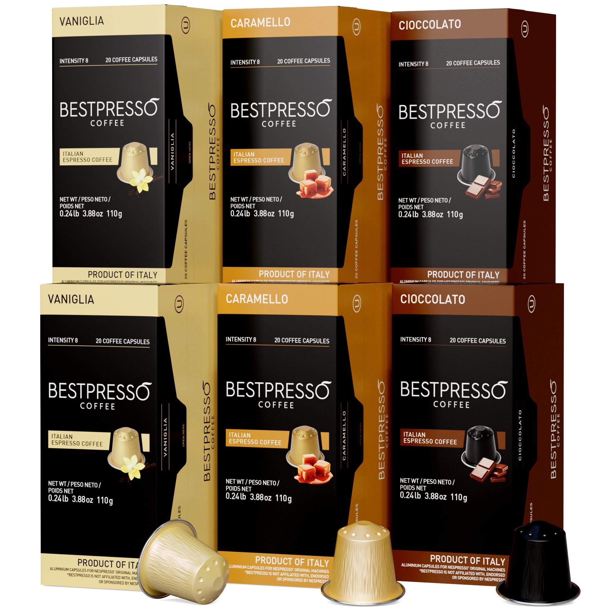 Amazon.com: Bestpresso Coffee for Nespresso Original Machine 120