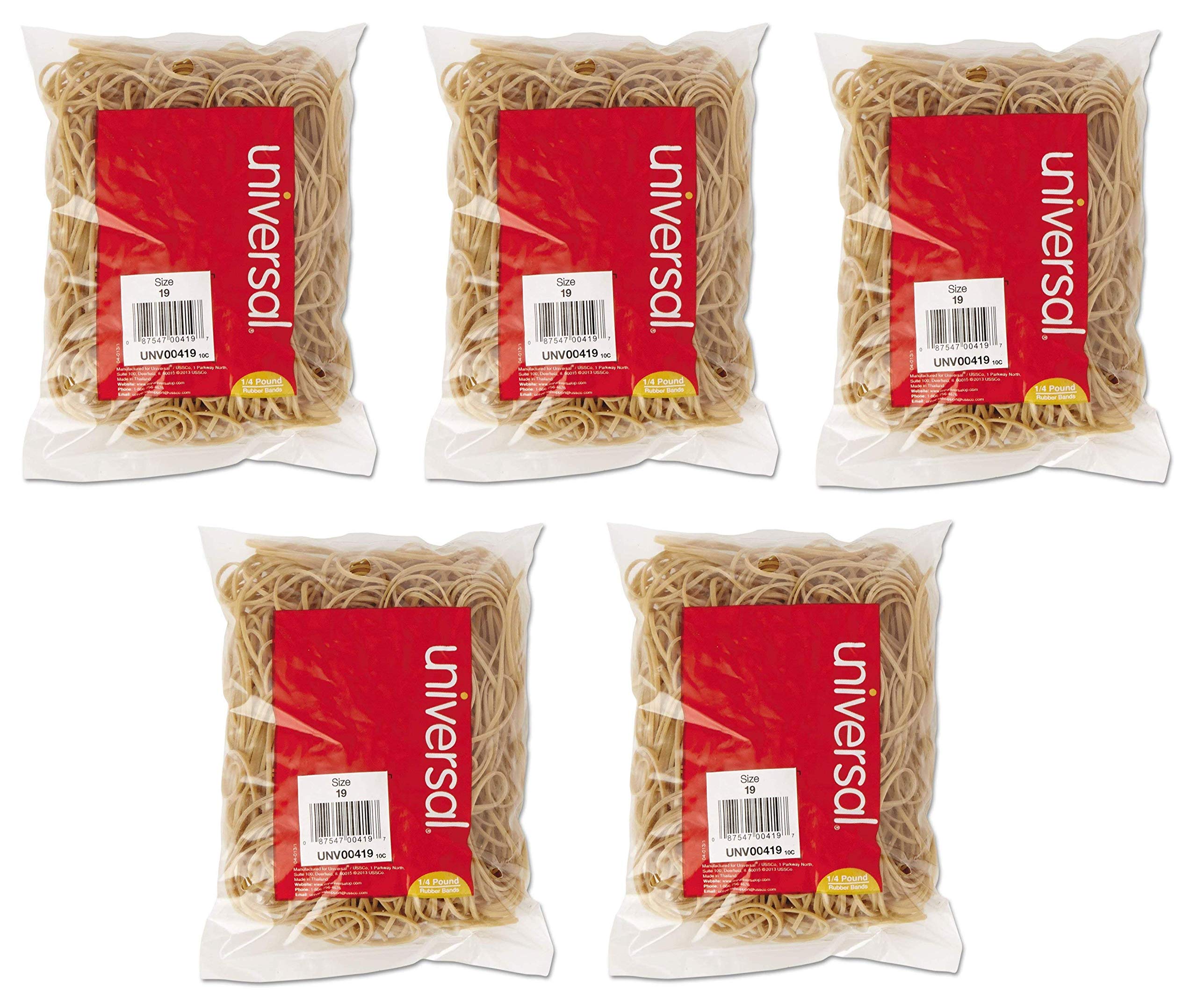 Misura universale 19 elastici in gomma 5