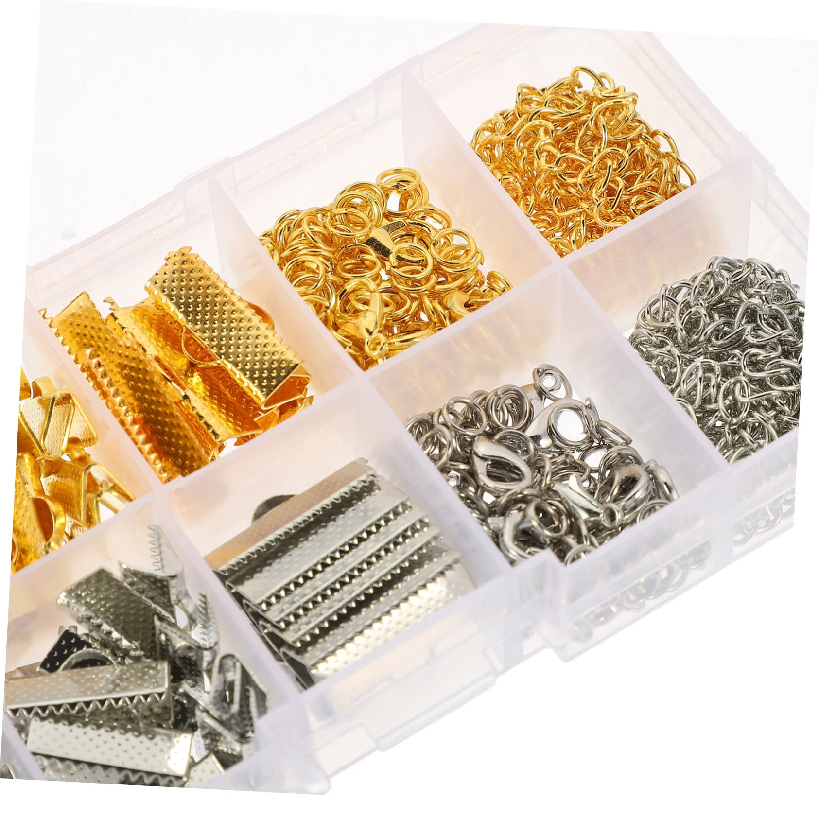 SHINEOFI Schmuckset Mit Lobster Claps Verlängerungsketten Und Klemmen Teiliges Für Und Armbänder Für Kreative Bastelprojekte Und Schmuckgestaltungen