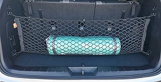 Envelope + Floor Style Elastic Trunk Mesh Cargo Net for Subaru Ascent 2019-2023 - Premium Trunk Organizers and Storage - Luggage Net for SUV - Best Car Organizer for Subaru Ascent
