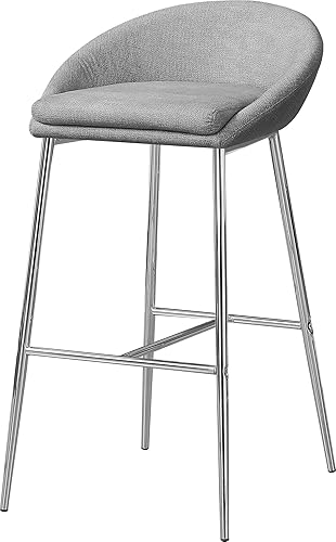 Monarch Specialties TABURETE DE BAR I, Gris