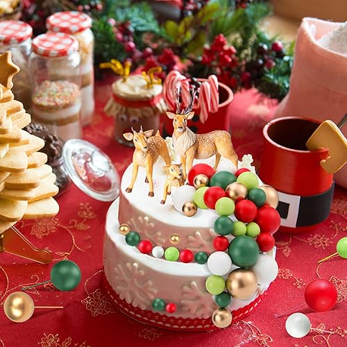 Miniatura 3 de 108 bolas para decoración de tartas, decoración de cupcakes, globos de espuma para hornear pasteles, boda, aniversario, decoración de cumpleaños