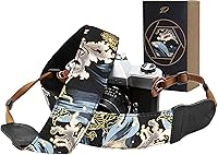 Vista 26 de Padwa Lifestyle Plaid Camera Strap - 2" Wide Double Layer Cowhide Head,Cotton Camera Shoulder Straps