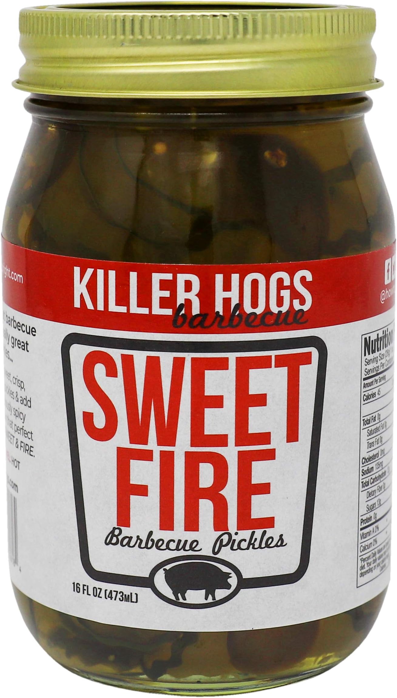 Ba Tampte Garlic Dill Pickles 32.0 OZ (Pack of 4