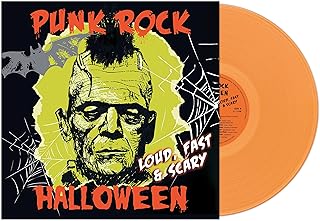 PUNK ROCK HALLOWEEN - LOUD, FAST & SCARY (ORANGE VINYL)