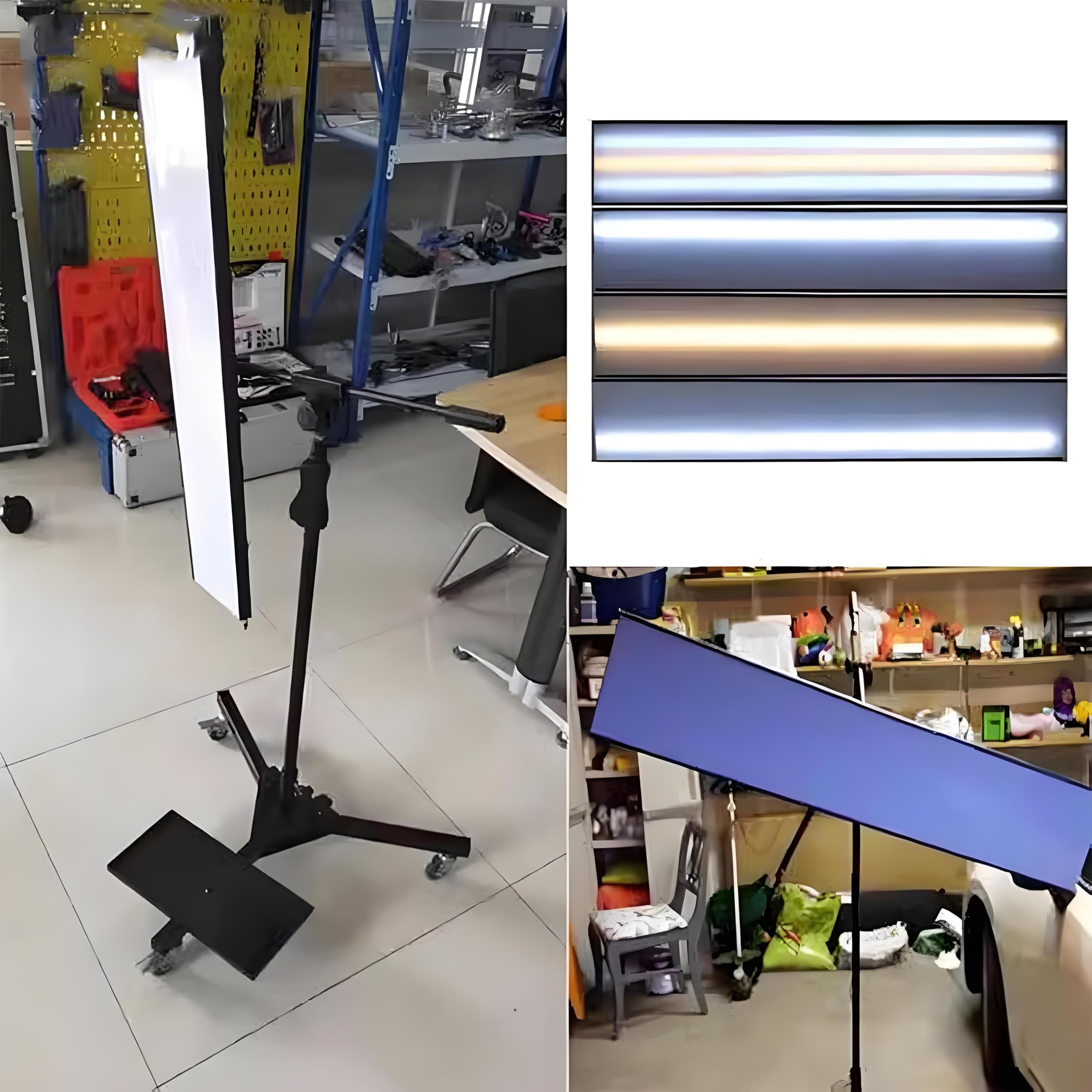 Lampy inspekcyjne, bezlakierowe usuwanie wgnieceń LAMP Light, narzędzie do naprawy wgnieceń samochodowych, narzędzie do usuwania wgnieceń PDR Light, tablica LED Stripe Line