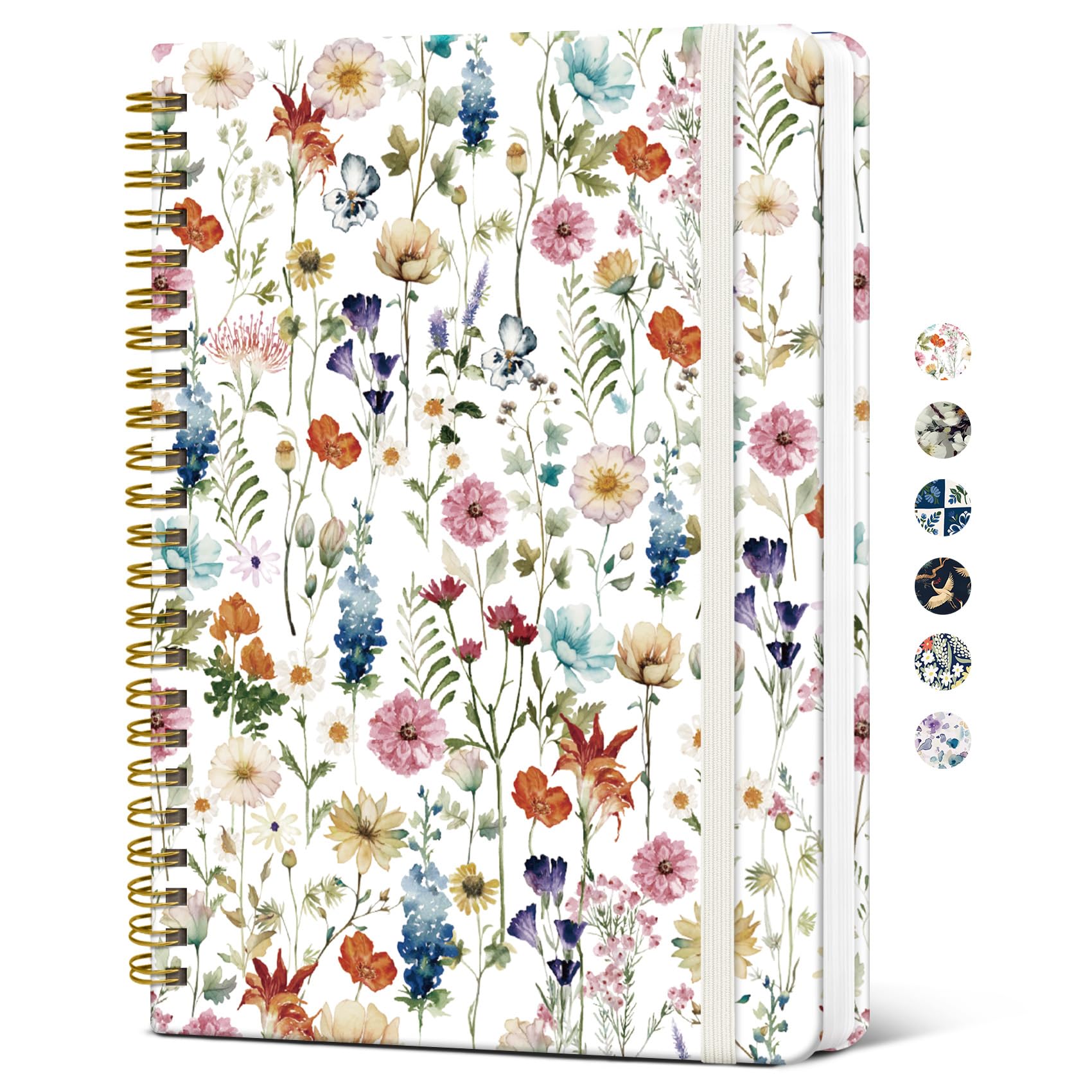 Taja Spiral Journal Notebook