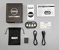 Vista 1 de Maker hart Just Combo - Podcast mini 3 Channel audio mixer with Stereo/Bluetooth/Mic with microphone power Input, 2 outputs & USB Audio out, Easy