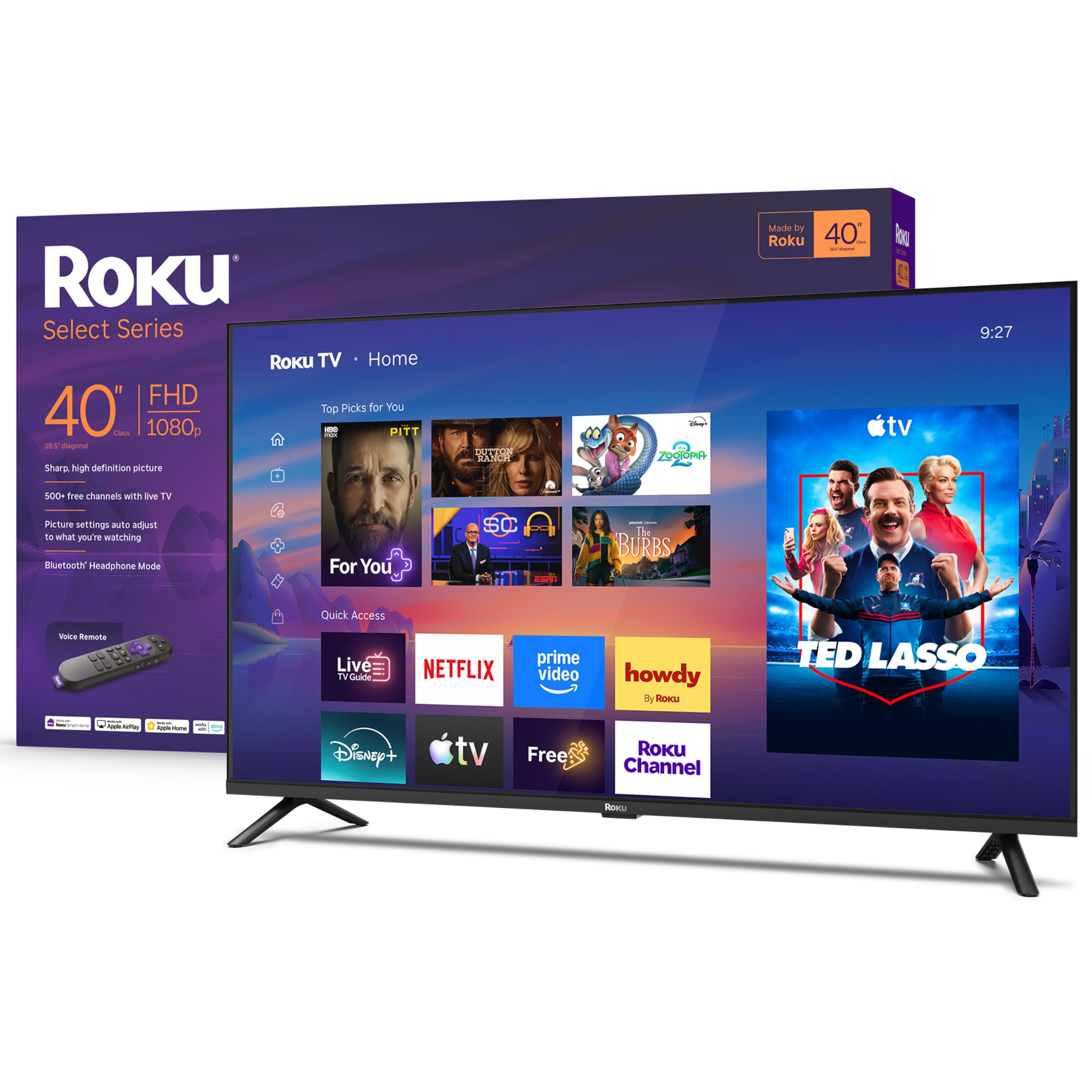 Photo 1 of **no return**Roku 40" Select Series Full HD Smart TV