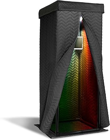 'Snap Studio' Portable Recording Booth | '#1 Vocal Booth' Rolling Stone | Record Crisp, Dry, Echo-Free Vocals at Home or On-The-Road | The Original & Best Studio Booth, Trusted By Singers & Voiceover