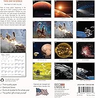 Vista 68 de RED EMBER Astronomy 2026 Wall Calendar 12 Month 12" x 24" Open Thick & Sturdy Paper Giftable Calendar 2026