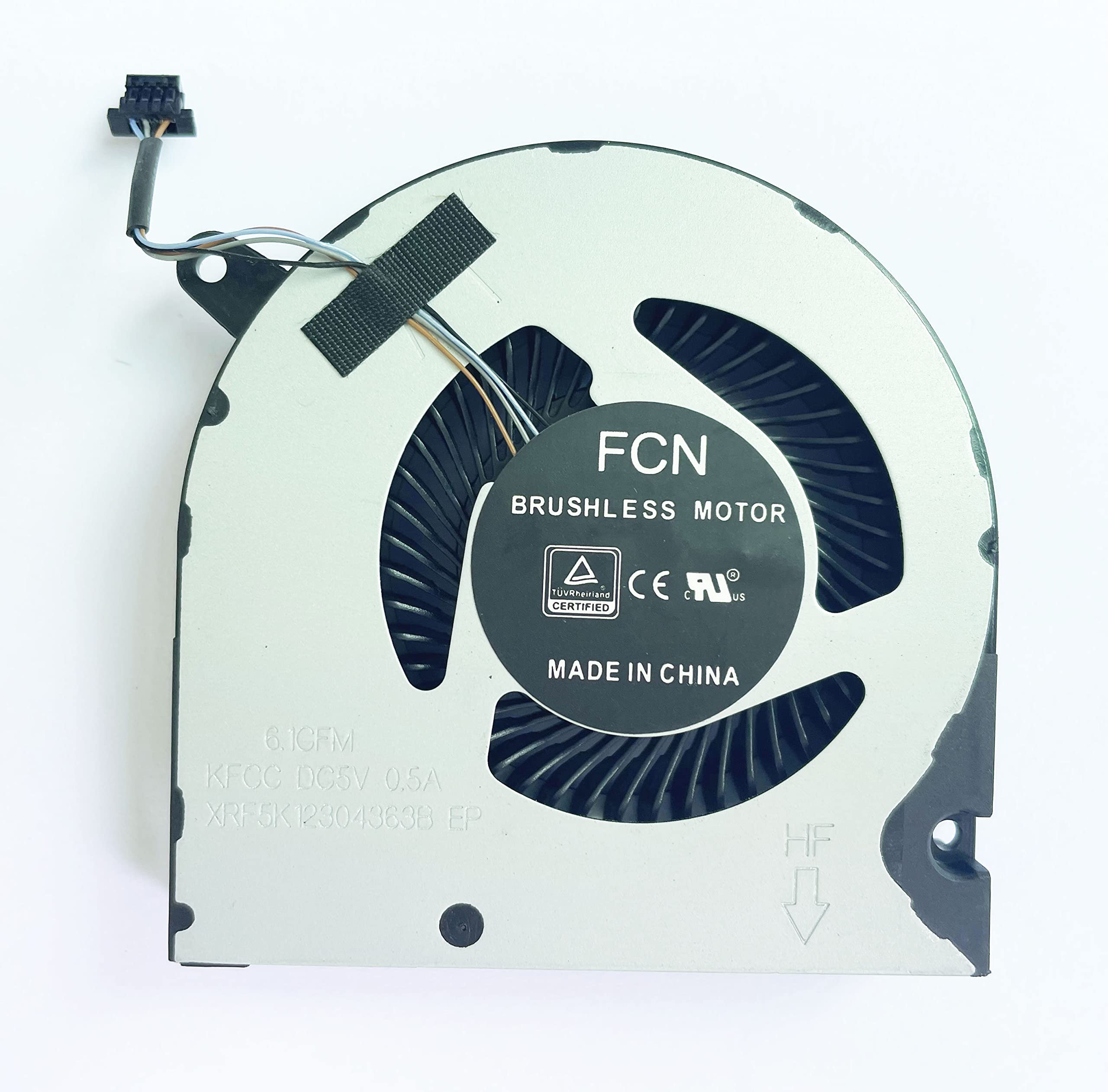 Ventilateur de refroidissement de rechange pour processeur et processeur graphique Dell 2020 G5 SE 5500 5505 G3 3500 I5505-A685GRY Series DC5V 0F3DF0 0PC01D