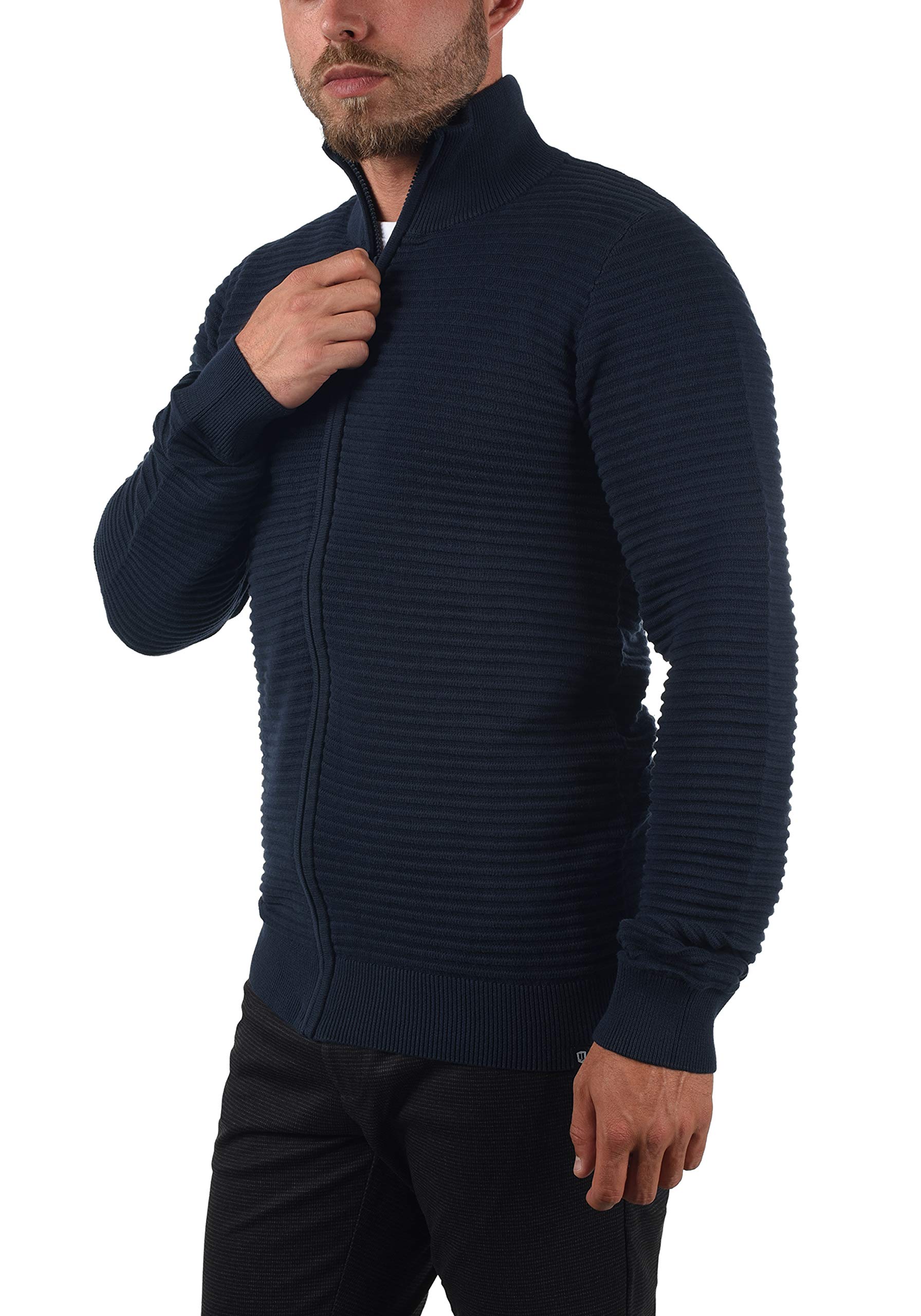 Indicode Arctic Cardigan Maglione Maglia con Bottoni da Uomo