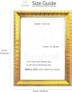Hanuman/bajrangbali ji with shri ram ji on chest photo frame with Tabletop stand & Unbreakable Glass for temple Worship/gift/home decor (6 x 8 inch)