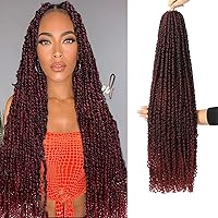 Vista 20 de Cabello Corto PassionTwist de 8 Pulgadas Cabello Pre-retorcido Passion Twists Cabello de Ganchillo Pre-enrollado Cabello Rizado de Ganchillo para 1b