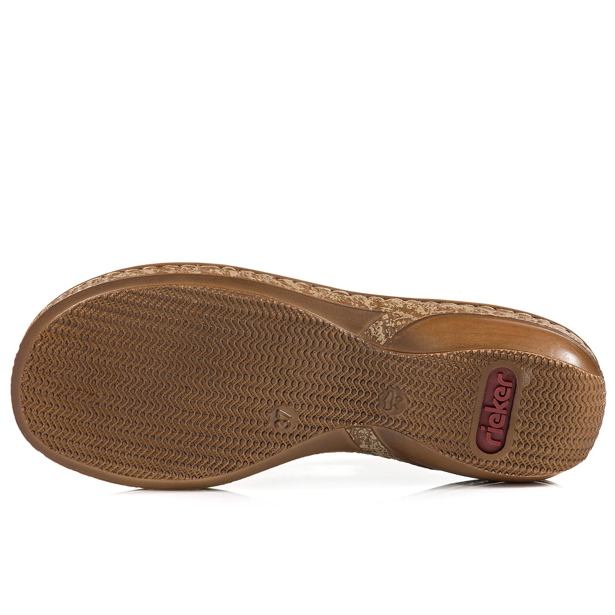 Rieker Damen 62866Offene Sandalen mit Keilabsatz