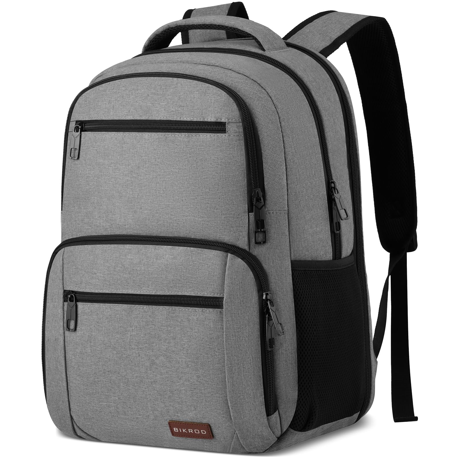 BIKROD Backpack for Men and Women, School Backpacks Water Resistant Back Pack with USB Charging Port, TSA Travel Backpack, Business Anti Theft Sturdy