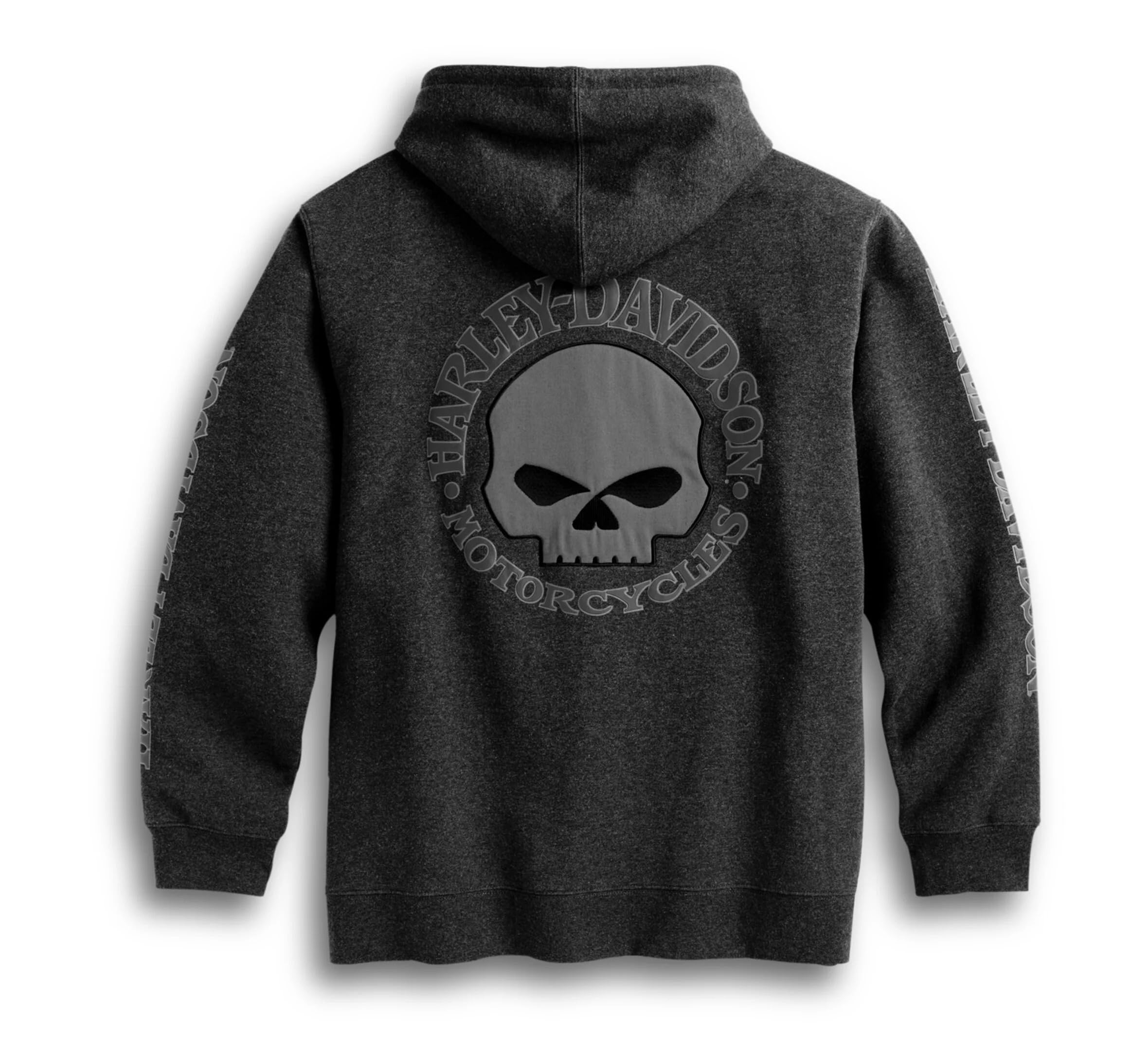 HARLEY-DAVIDSON Męska bluza rekreacyjna bluza męska zapinana na zamek bluza z kapturem kurtka motocyklowa sweter z kapturem