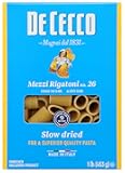 De Cecco Pasta Mezzi Rigatoni, 16 OZ