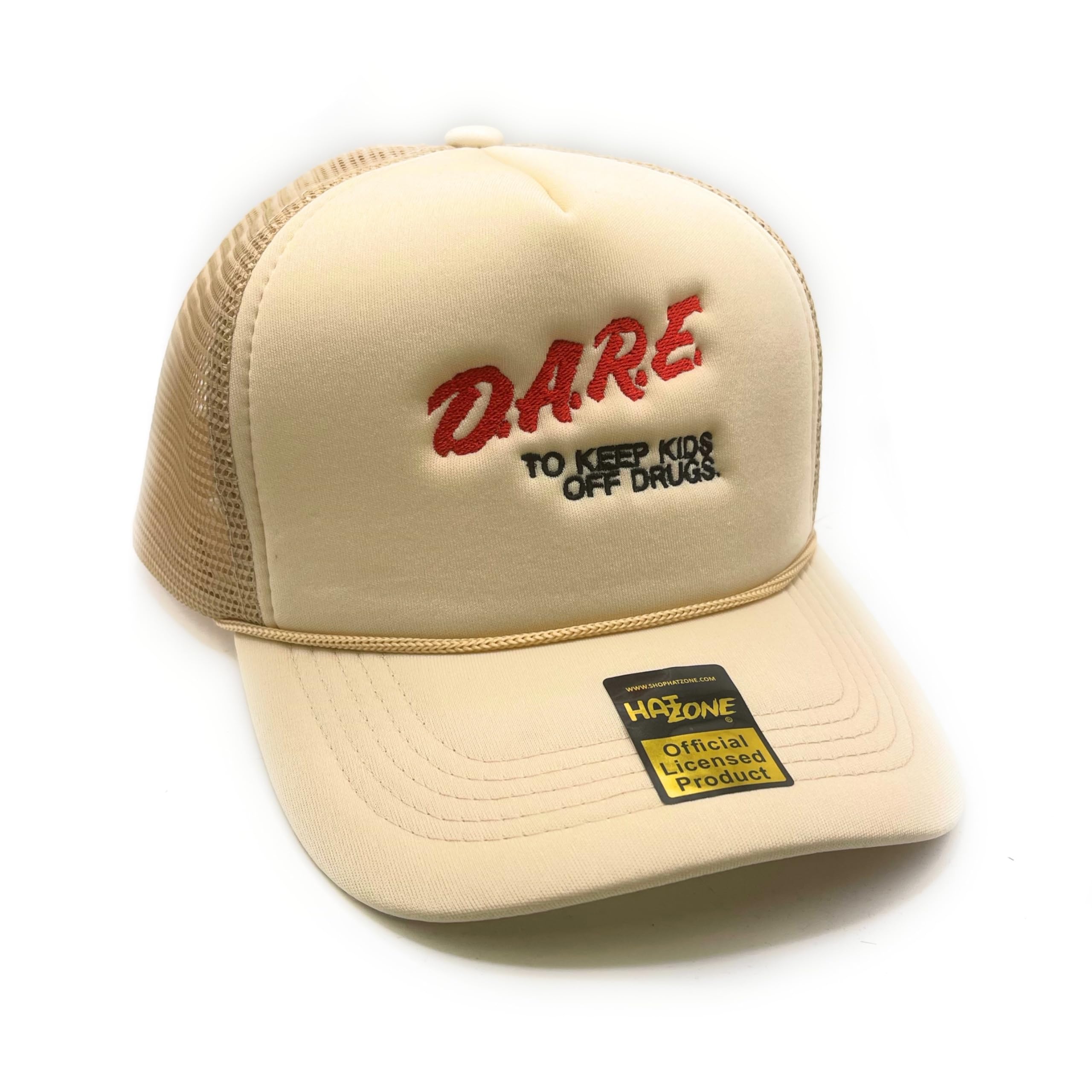 Dare Mesh Trucker Snapback (Khaki)