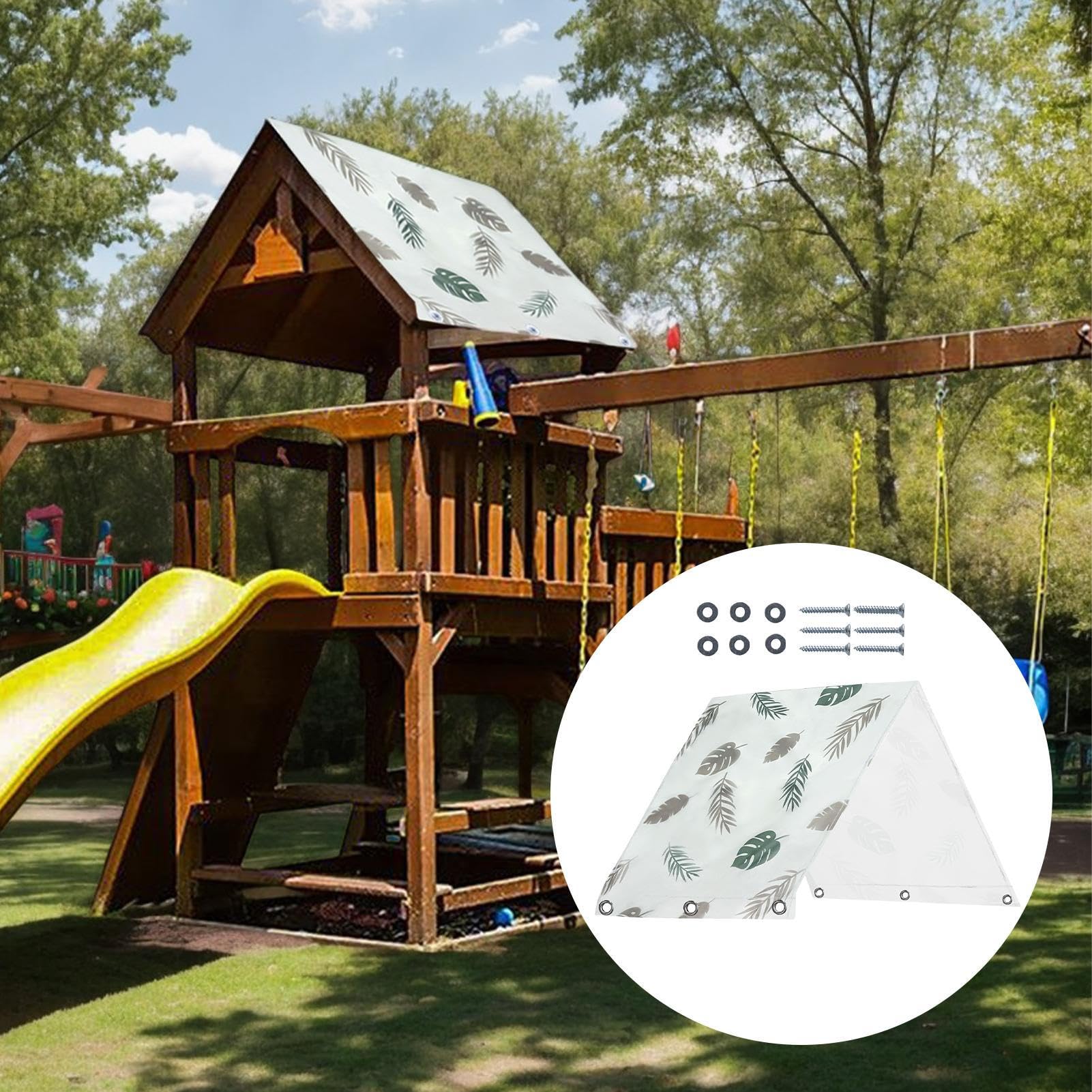 Zestawy do zabawy i wyposażenie placów zabaw | Wodoodporny solidny baldachim, odporny na rozdarcie, oddychający, pergola, akcesoria do pawilonu, pergoli, żagli przeciwsłonecznych, dżungli