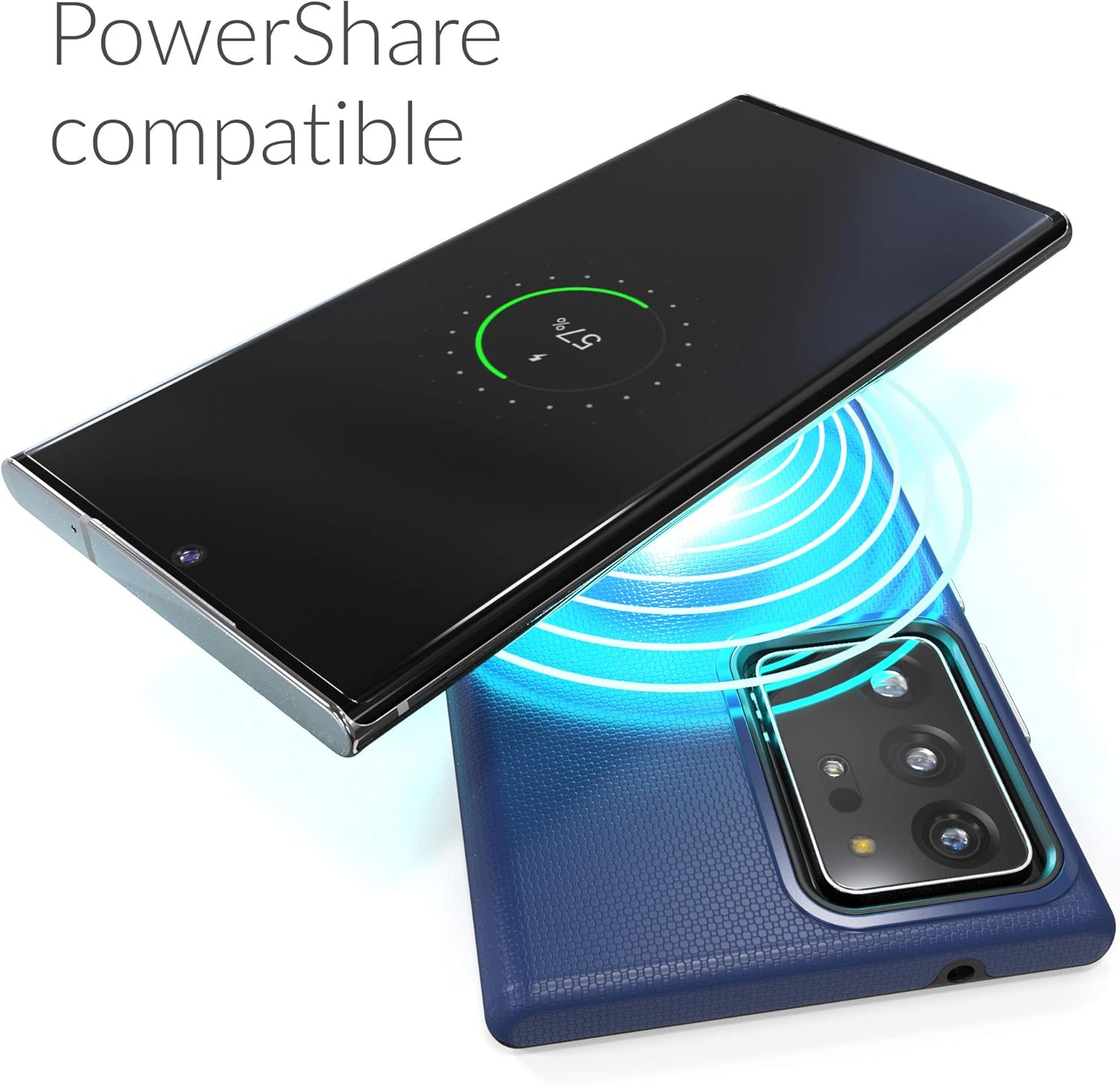 Crave for Galaxy Note 20 Ultra Case, Shockproof Protection Dual Layer Case for Galaxy Note 20 Ultra (6.9 inch) - Navy - Image 6