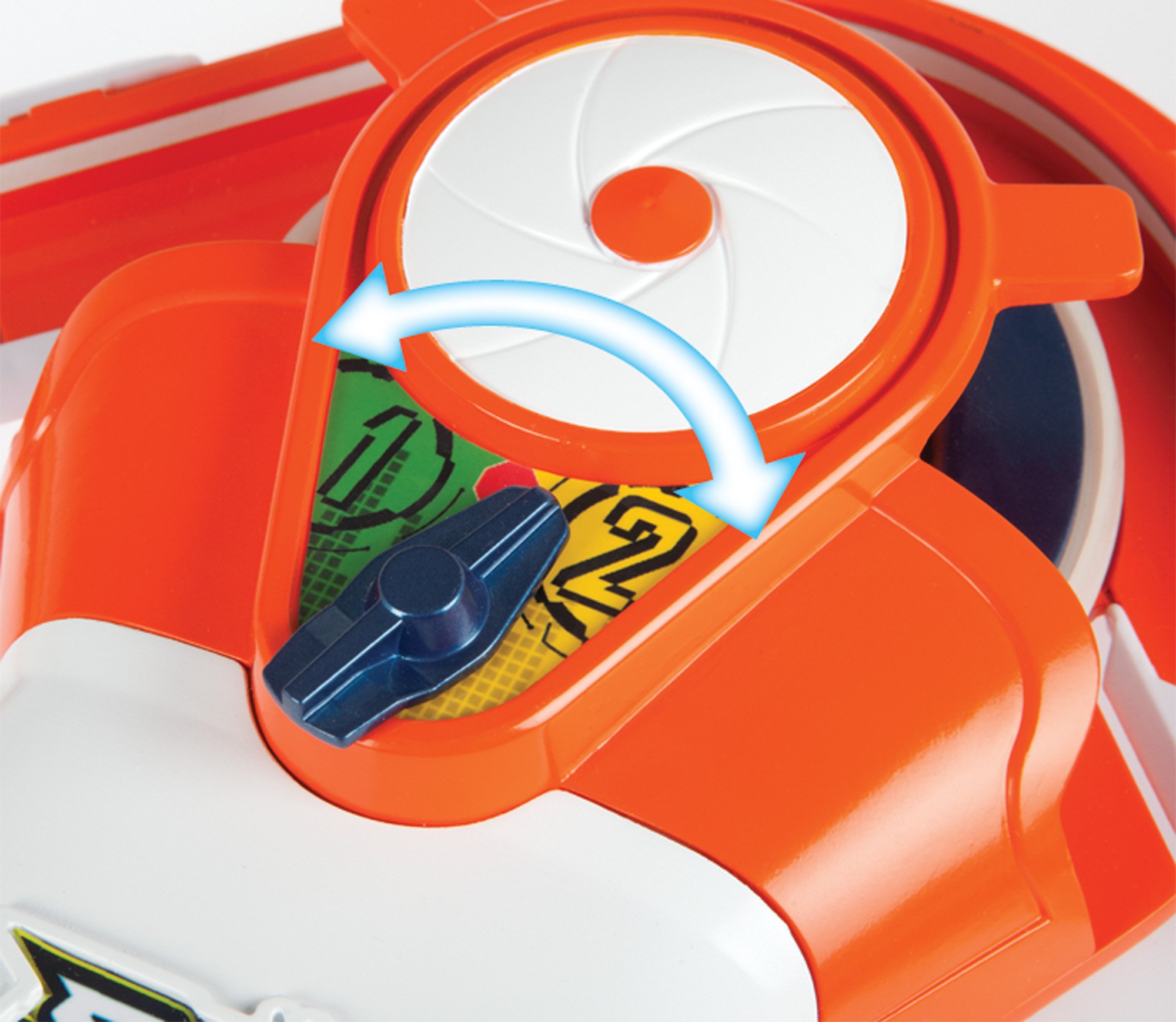 Mattel Y0569 - Hot Wheels Spinshotz Super Boost Spinway Spielset
