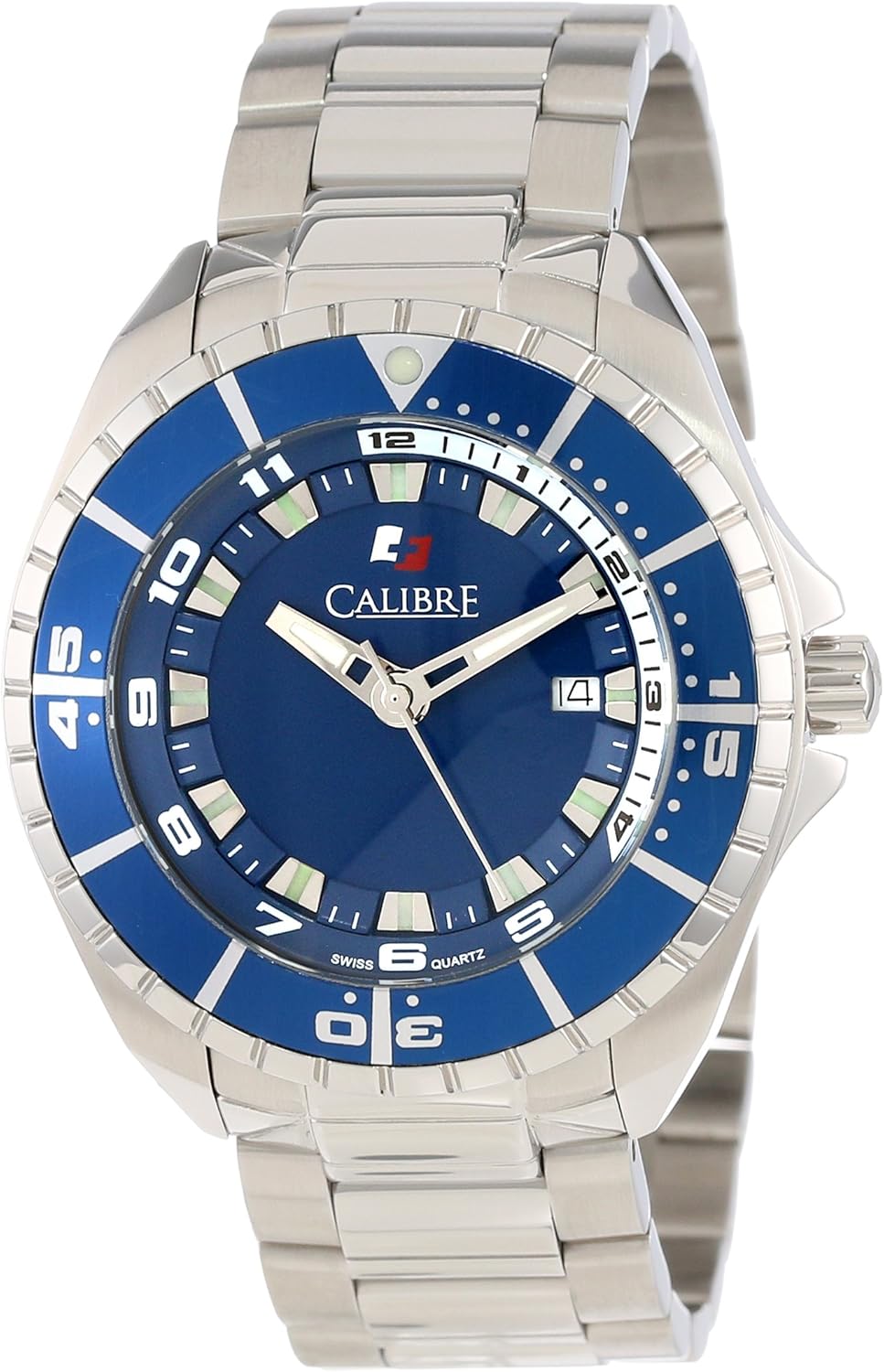 Calibre Men ‘s sc-5s2 – 04 – 001.3 Sea Knight RoundステンレススチールブルーアルミニウムBezel Luminous Date Watch by Calibre Amazonで販売中 Calibre Men ‘s sc-5s2 – 04 – 001.3 Sea Knight RoundステンレススチールブルーアルミニウムBezel Luminous Date Watch by Calibre Amazonで販売中