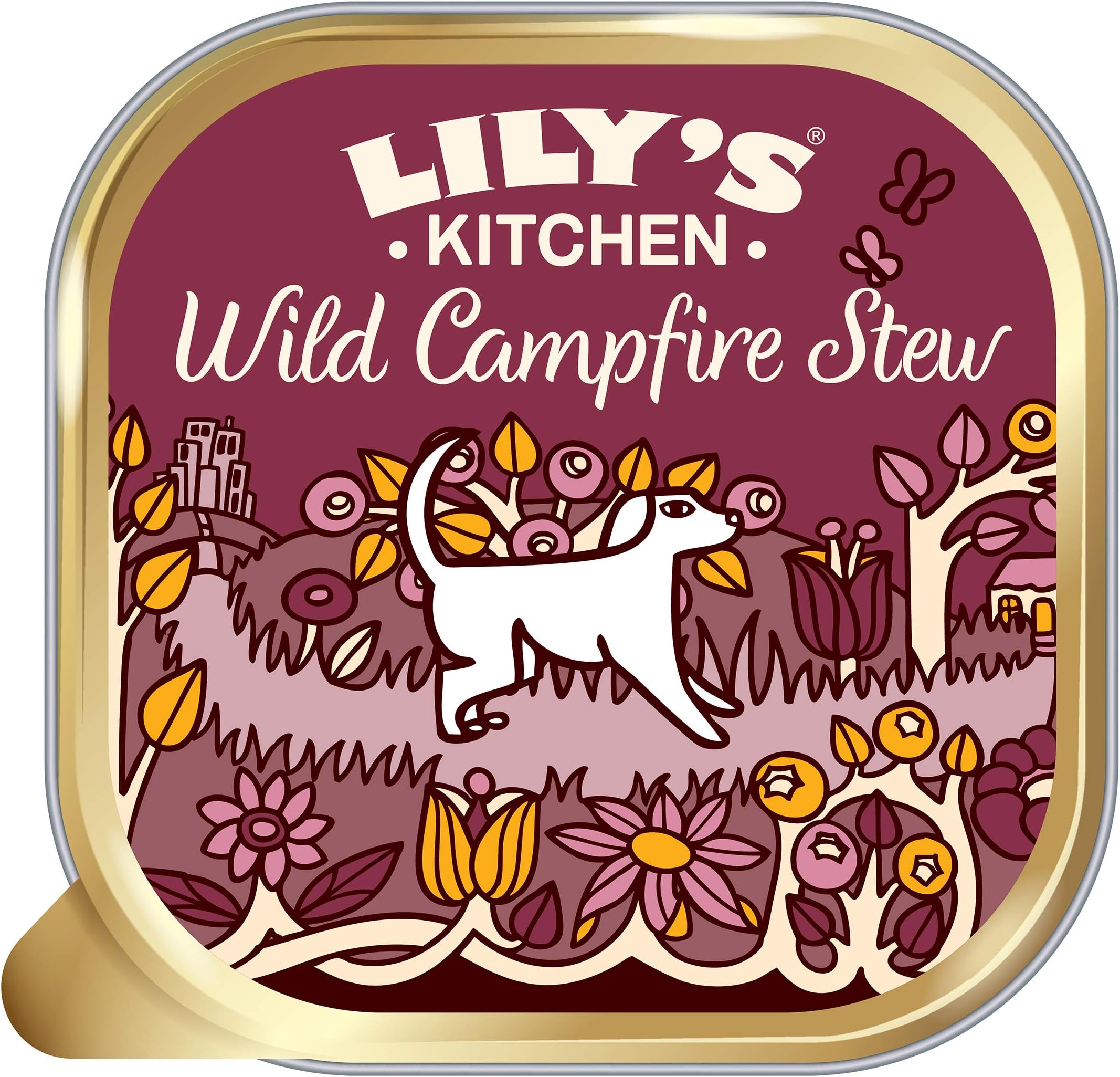 Wild Campfire Stew - Complete Natural Adult Dog Food Wet (10 x 150g Trays)