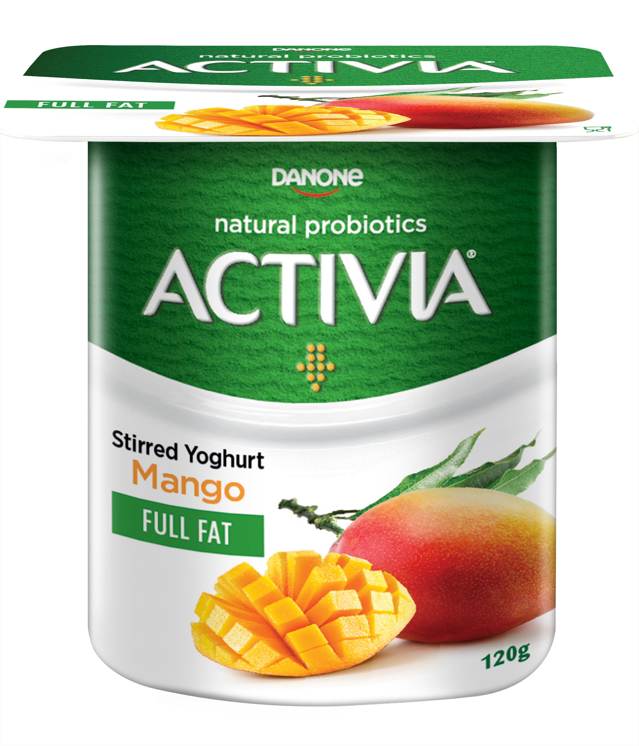Safi Danone Activia Stirred Yoghurt Full Fat Mango 120g