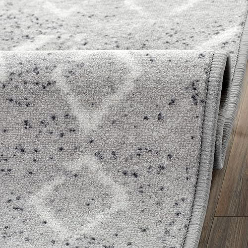 Miniatura 6 de Antep Rugs - Alfombras antideslizantes de 8 x 10 pies (antideslizante) con parte trasera de goma, de estilo antiguo, bohemio, marroquí y con pelo