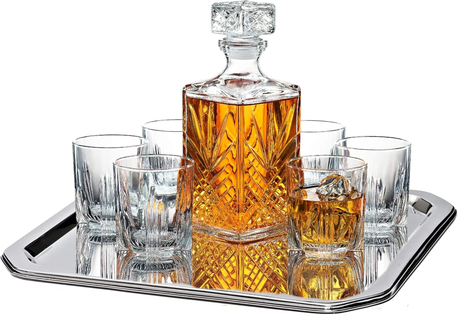 Get Popular Offer Bezrat Stainless Steel Food Serving Tray – Rectangular Decorative Mirrored Serveware Platter - Large (16 x 13) New Product Bezrat Stainless Steel Food Serving Tray – Rectangular Decorative Mirrored Serveware Platter - Large (16 x 13)