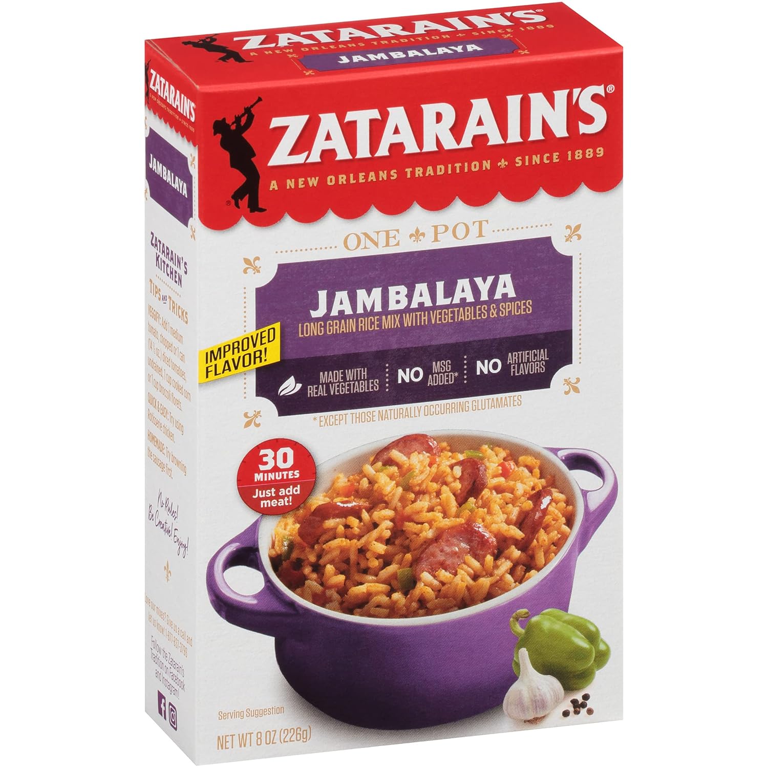 Zatarain Jambalaya Mix 227g Amazon.de Lebensmittel & Getränke