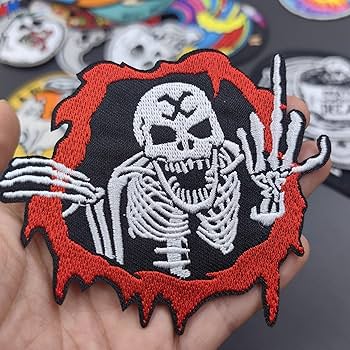 Amazon.co.jp: 【Wdlife】アイロンワッペン精細刺繍アップリケ刺繍