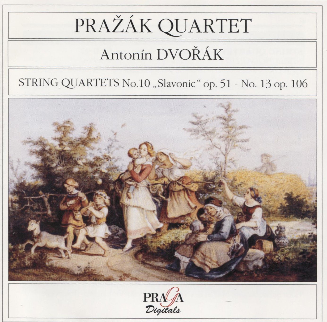 DVORAK,A. String Quartets 10 & 13 Music