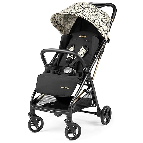 Selfie - Cochecito autoplegable, ligero, compacto, compatible con todos los asientos de coche Primo Viaggio 4-35 Fabricado en Italia Jaguars