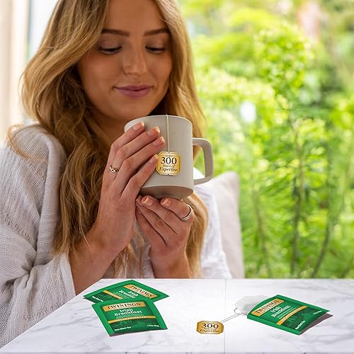Miniatura 3 de Twinings Bolsas de té negro descafeinado Irish Breakfast envueltas individualmente, 20 unidades (paquete de 1), sabrosas, resistentes, disfruta