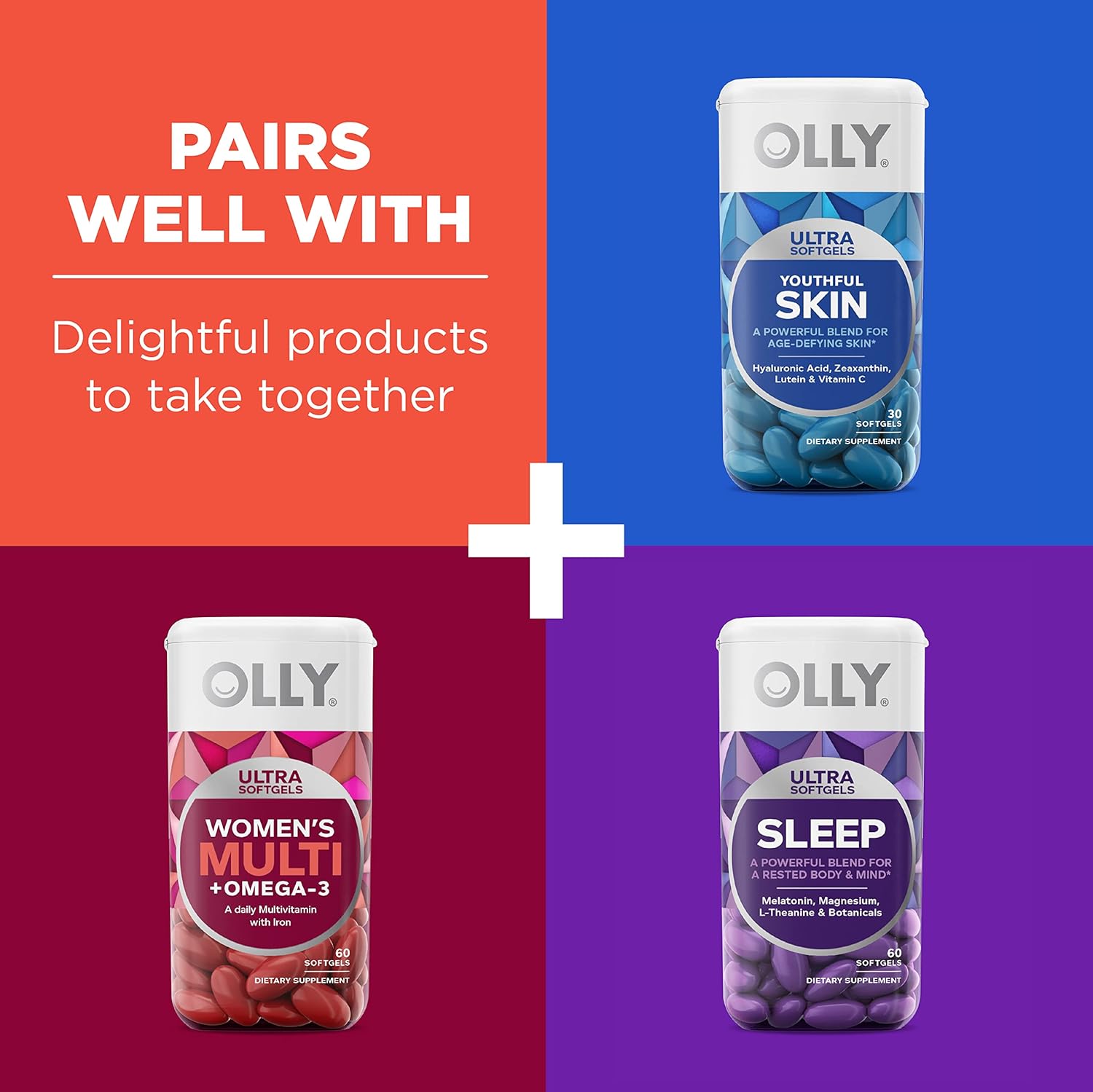 Buy OLLY Ultra Strength Skin Softgels, Hydrate and Firm Skin