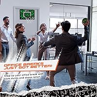 Vista 5 de Mini aro de baloncesto para puerta AND1: tablero antirroturas de 18x12, 2 mini balones de baloncesto y bomba manual incluida - Accesorio