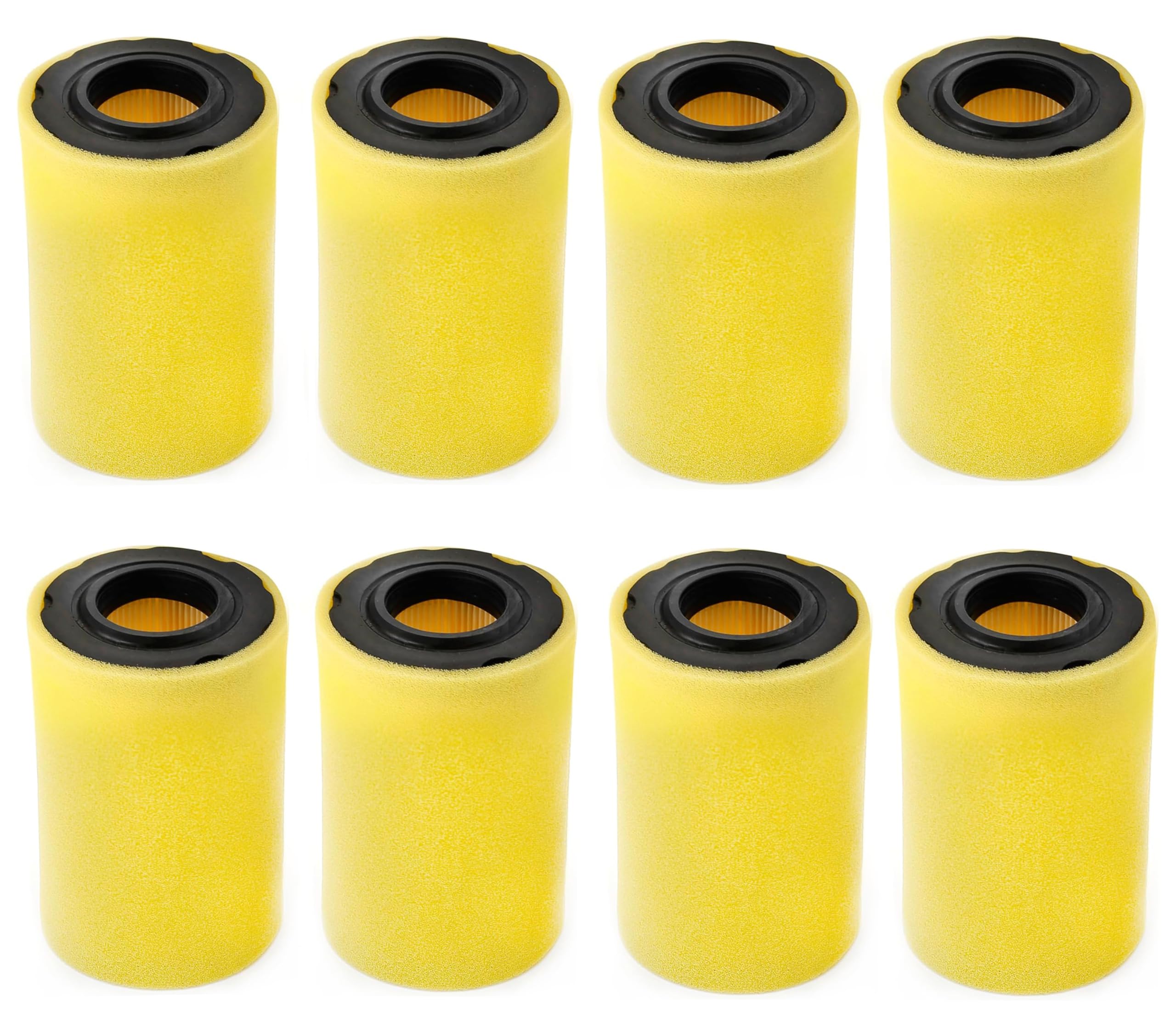 Lot de 8 filtres à air 796031 pour Briggs Stratton 594201, 590825, 591334, filtre à air MIU14395 pour John-Deere D100 L105 LA135 pour tondeuse Hus YTH22V46 YTH24V48