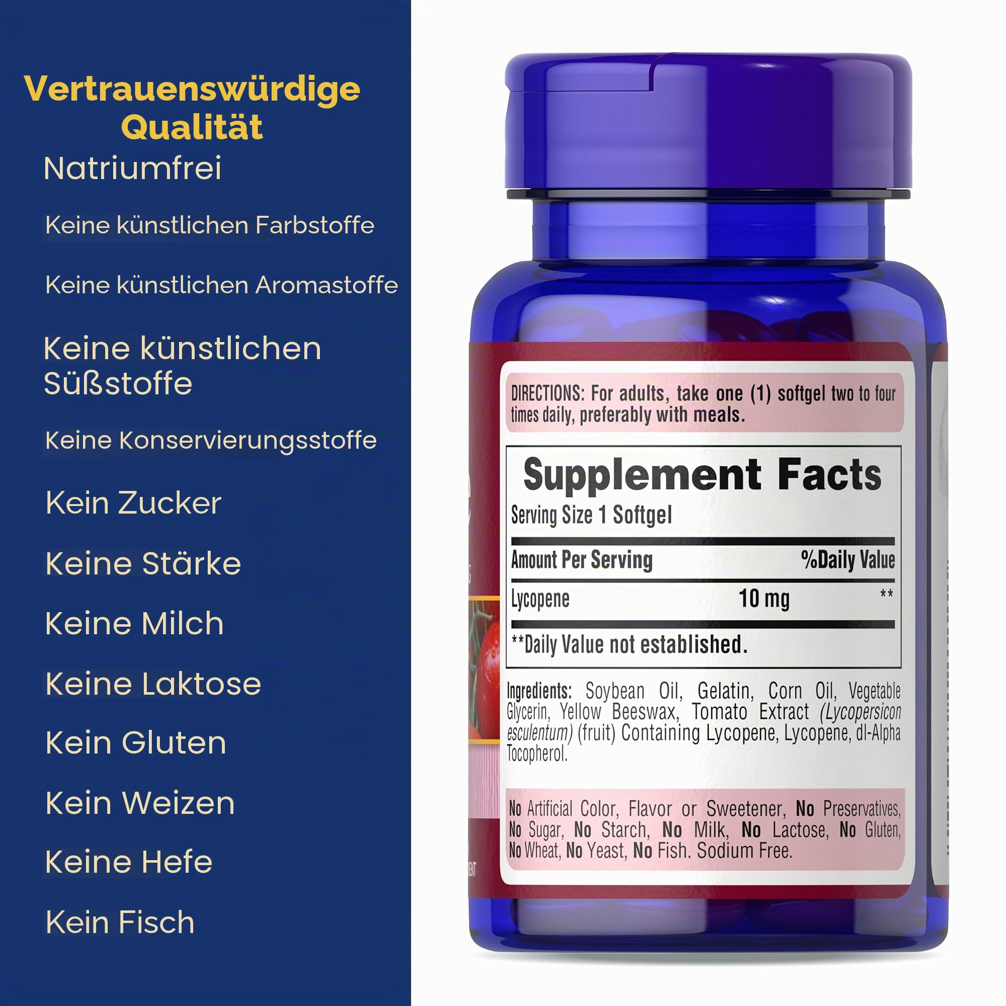 Lycopin 10mg 100 Softgels
