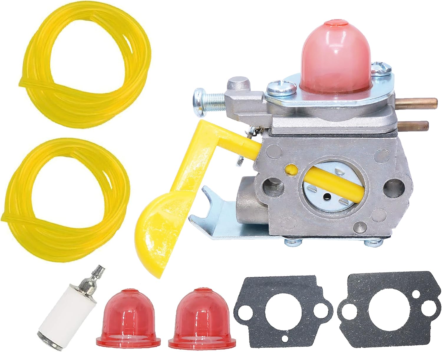 Hippotech Carburetor with Primer Bulb for Poulan Craftman