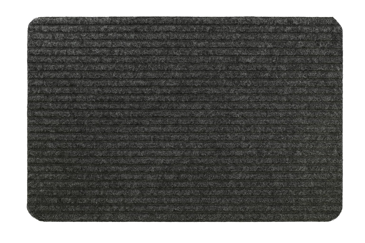 ZYCORE Door Mat – Heavy Duty Door Matts Indoor – Large Non Slip Rubber Barrier Mat, Washable Front Indoor & Outdoor Mat, Hall Kitchen Dirt Trapper (40 x 60cm Anthracite)